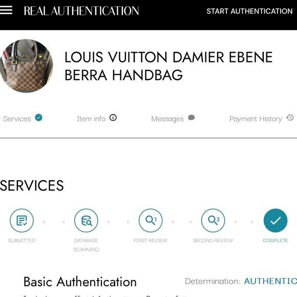 LOUIS VUITTON DAMIER EBENE BRERA Handbag - Picture 6 of 6